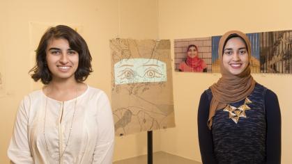 Muslim Women Art